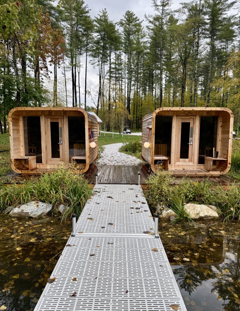 Scenic mountain views from Prospect Berkshires luxury lodge, an ideal retreat for Fall & Winter New England Getaways.