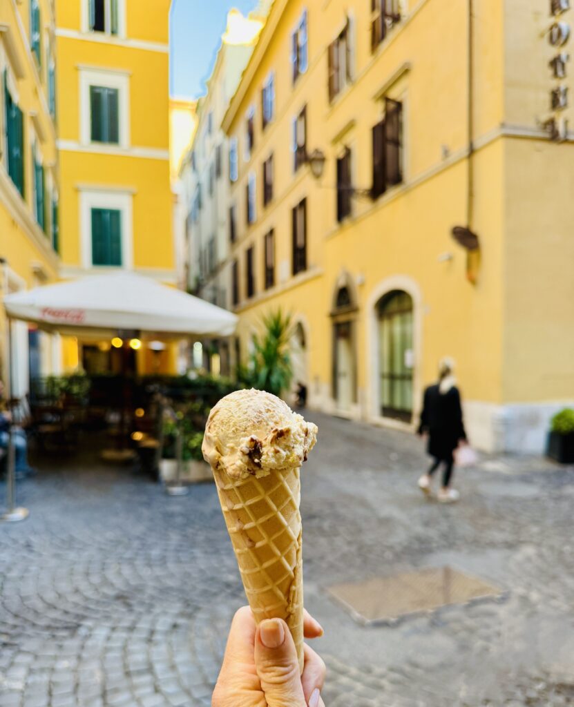 Luxury boutique shops near the Spanish Steps